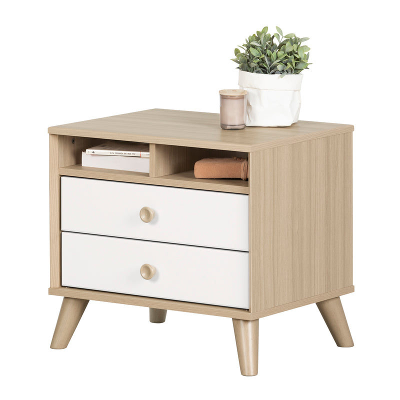 Yodi 2-drawer nightstand