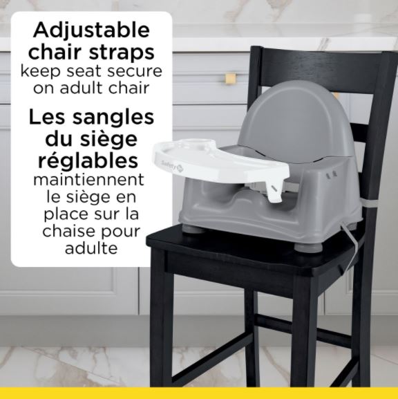 Booster seat with tray
