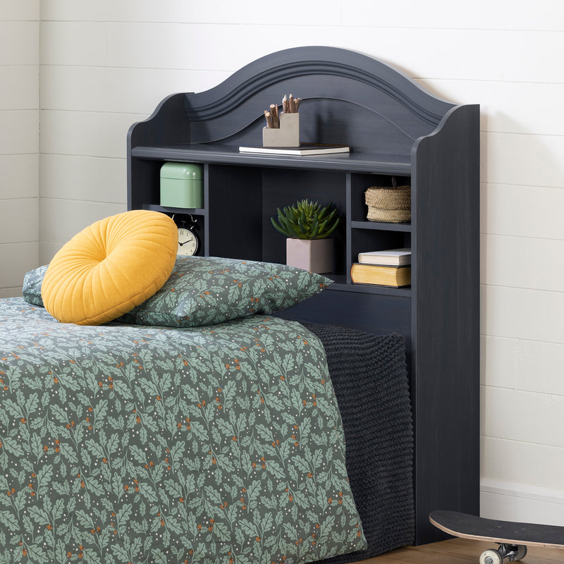 Tête de lit bibliothèque simple 39" Summer Breeze - Myrtille
