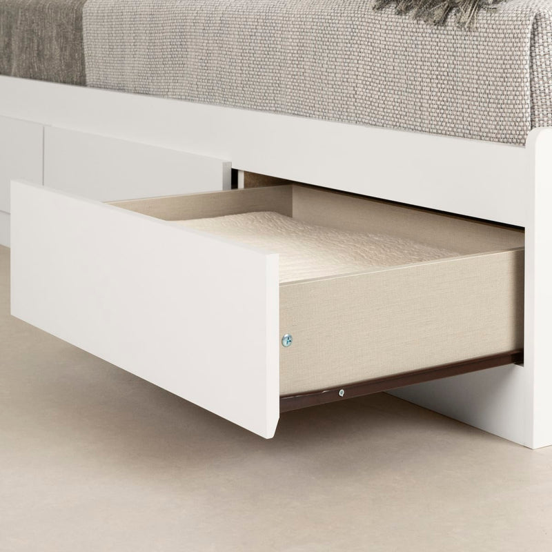 Lit matelot 3 tiroirs simple 39" Logik - Blanc solide