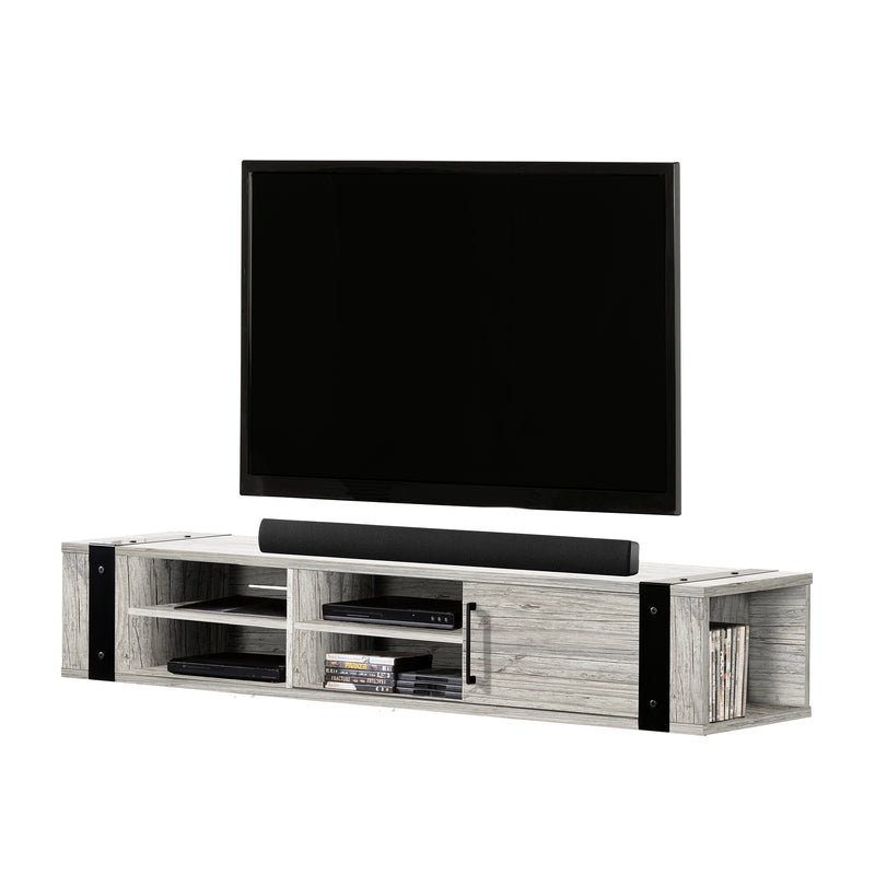 Console média murale 75"  Munich-Pin bord de mer