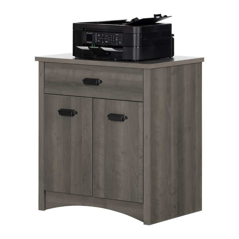 Printer Cabinet  Gascony Gray Maple 12436
