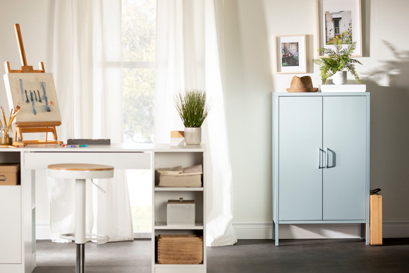 Crea - Metal 2-Door Accent Cabinet