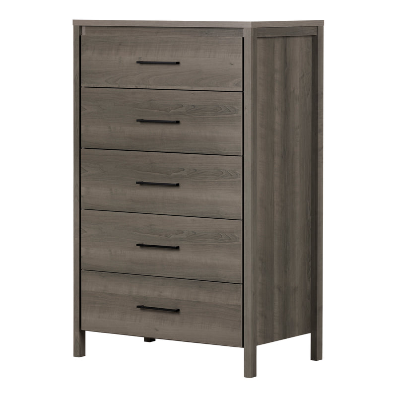 5-Drawer Chest  Gravity Gray Maple 9036035