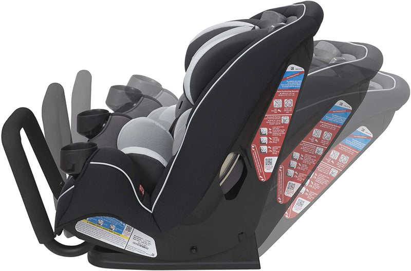 Grow and Go Convertible Car Seat with Rebound Bar - Carbon Ink