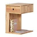 Table de chevet en bois massif Sweedi - Bois naturel