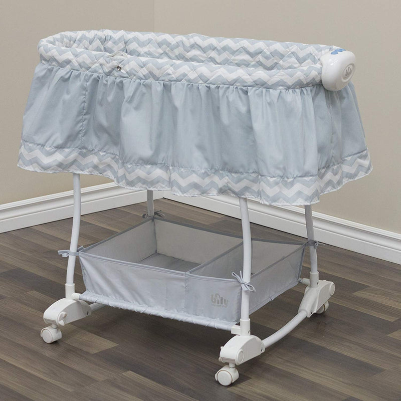 Bily Rocking Bassinet Serene Chevron