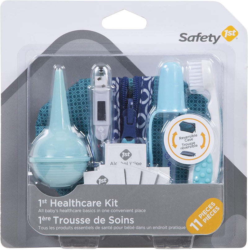 Toiletry bag - 11 blue pieces