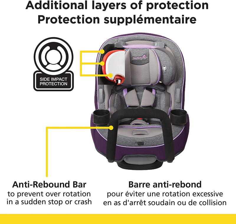 Grow and Go Convertible Car Seat with Rebound Bar - Carbon Ink