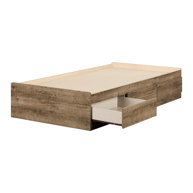 Munich mates bed 3 drawers 39 "- Aged oak
