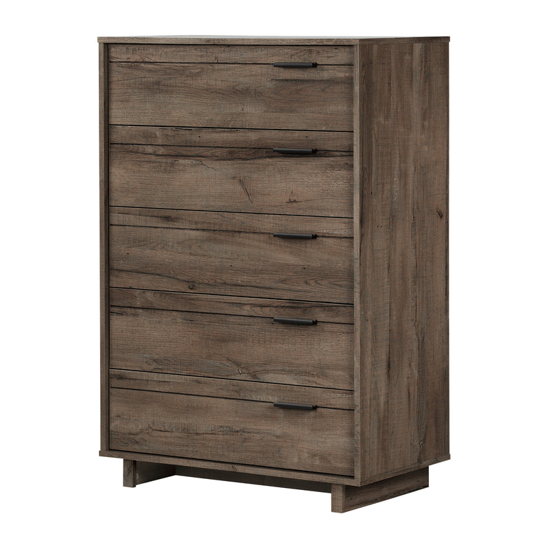 5-Drawer Chest  Fynn Gray Oak 3237035