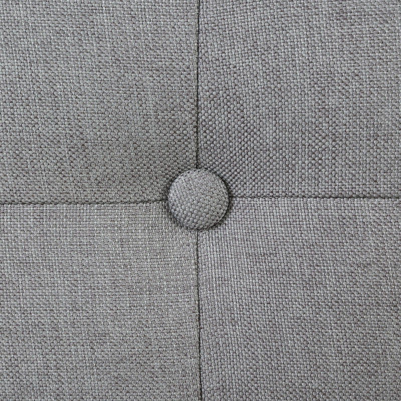 Lit complet rembourré queen 60" Fusion - Gris clair