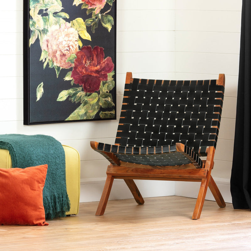 Balka - Woven Leather Lounge Chair