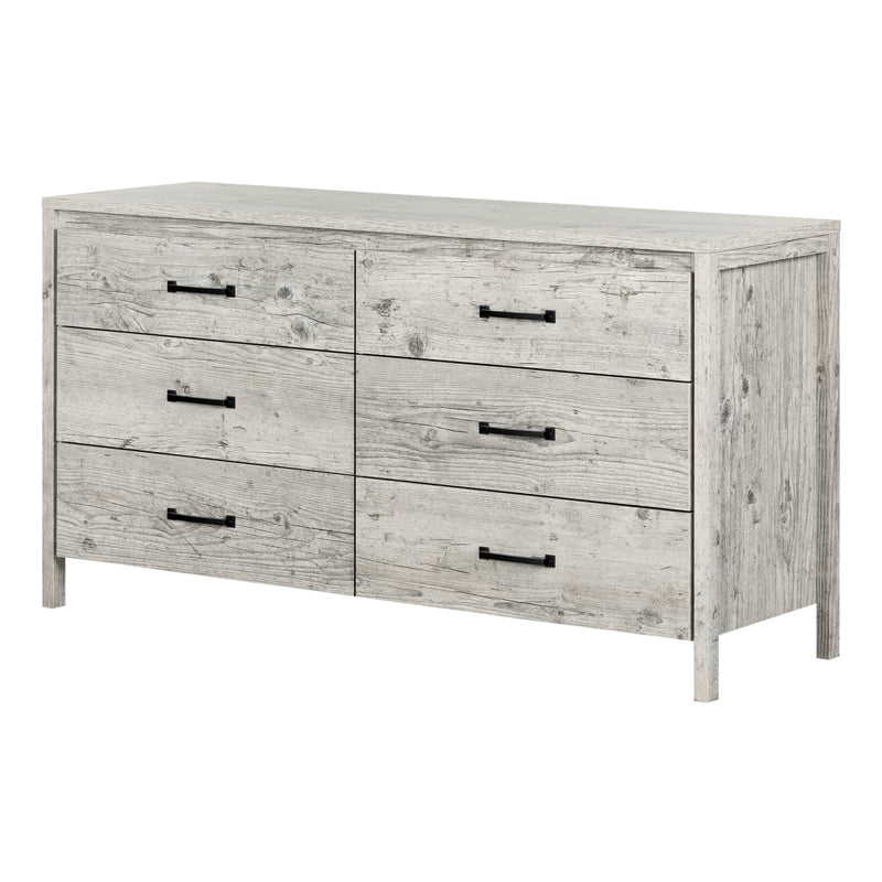 6-Drawer Double Dresser  Gravity Gray Maple 9036010