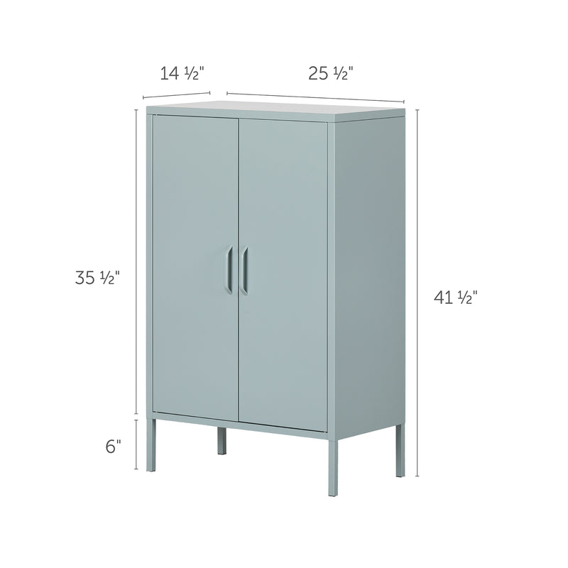 Crea - Metal 2-Door Accent Cabinet