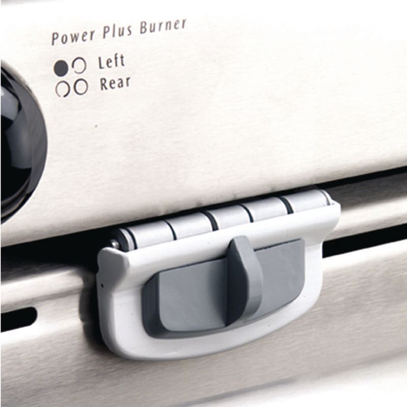 Oven front lock