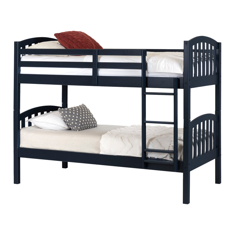Solid Wood Bunk Beds 39'' Summer Breeze Navy Blue 11820