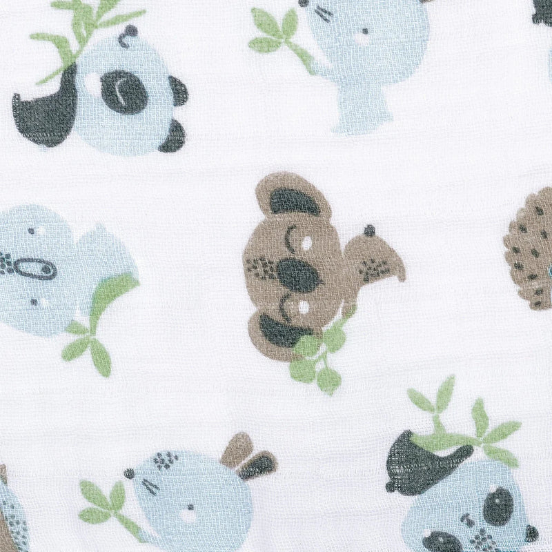 Sac de nuit en mousseline de coton - Animaux (0.7 tog)