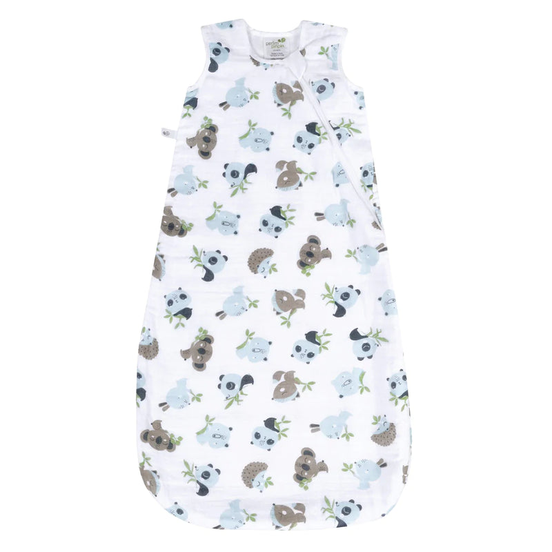 Sac de nuit en mousseline de coton - Animaux (0.7 tog)