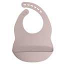 Bavoir silicone -Rose