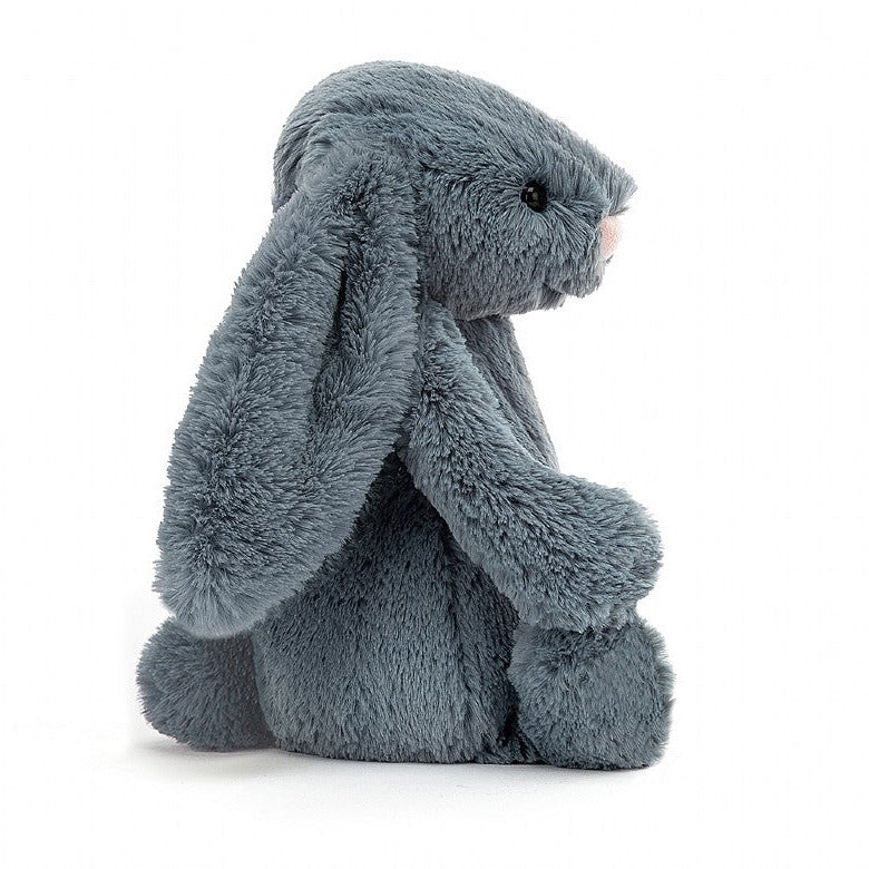 Peluche Bashful - Lapin Gris-Bleu