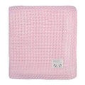 Couverture tricotée bambou - Rose — Perlimpinpin