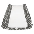 Housse pour matelas à langer - Chevron — Perlimpinpin