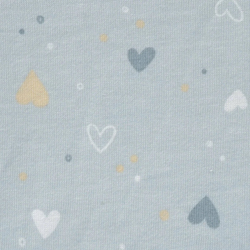 Bamboo Quilted Blanket - Hearts