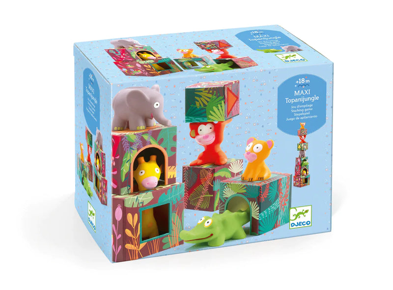 Jeu d'empilage Maxi Topanijungle