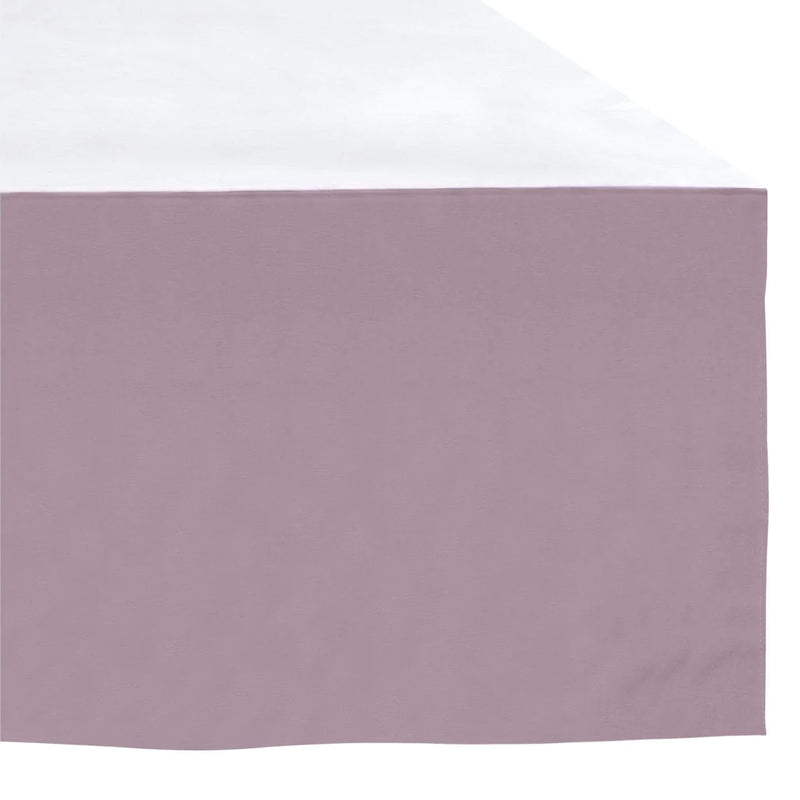Jupe de lit- Prune