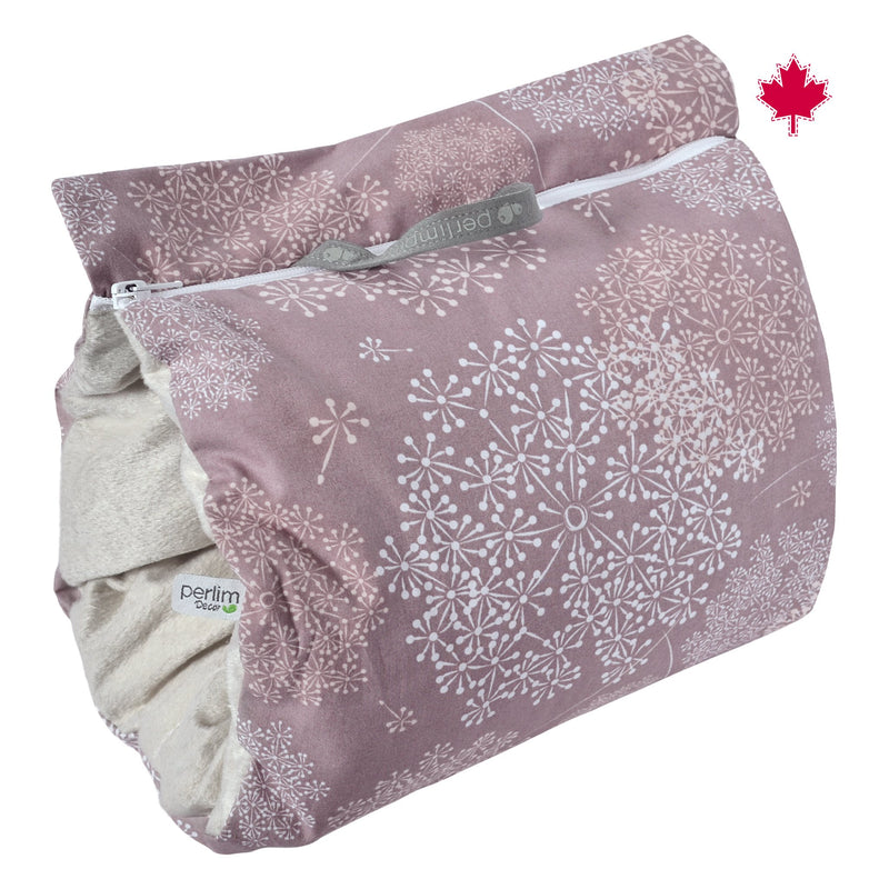 Nursing Sleeve - Plum Dandelions