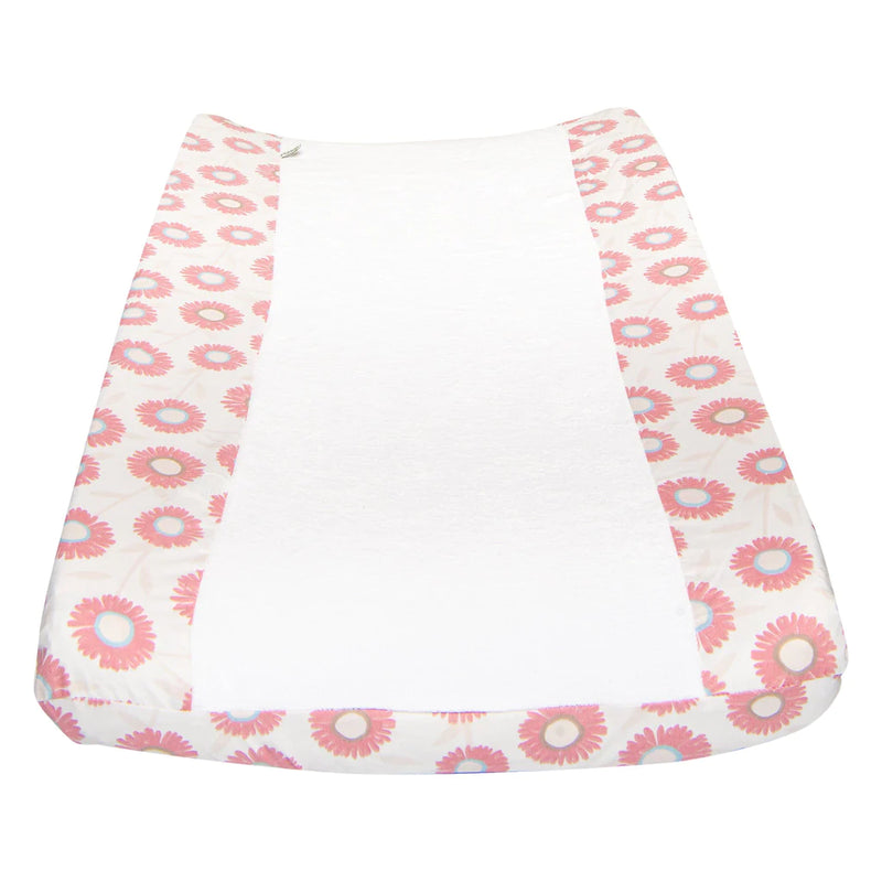 Housse Pour Matelas à Langer Julius Zöllner - Coton Bio, Motif Fleurs, Taille 85 X 75 Cm - 7