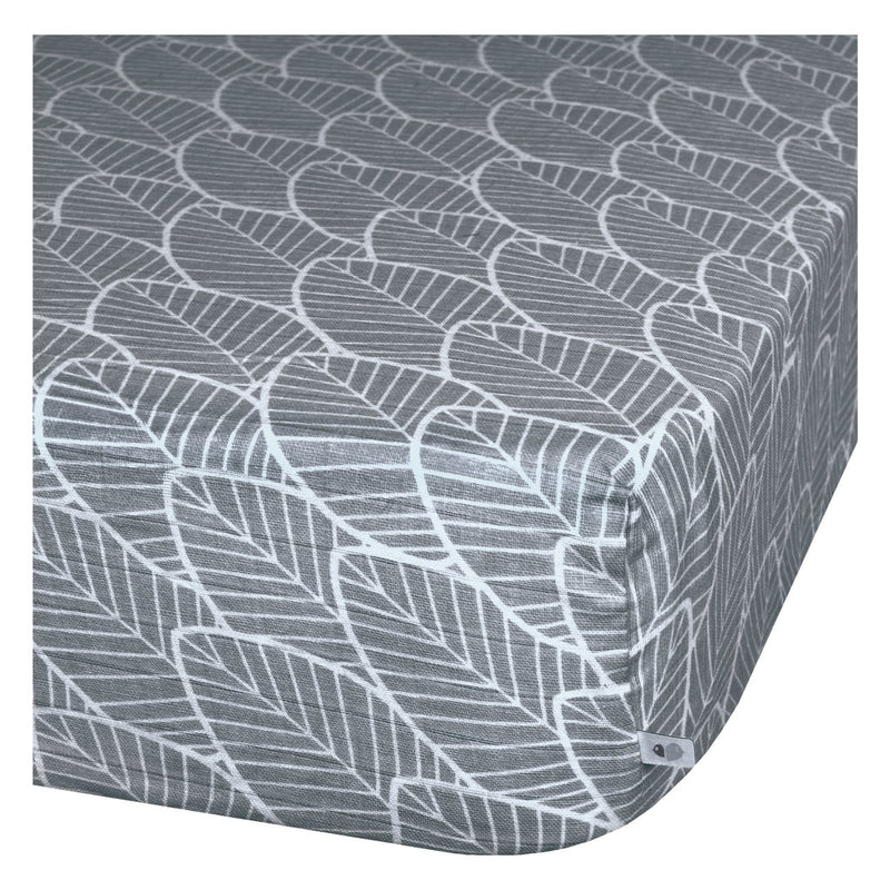 Bamboo fitted sheet - Moss green