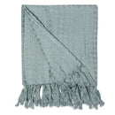 Couverture de mousseline gaufrée - Sarcelle