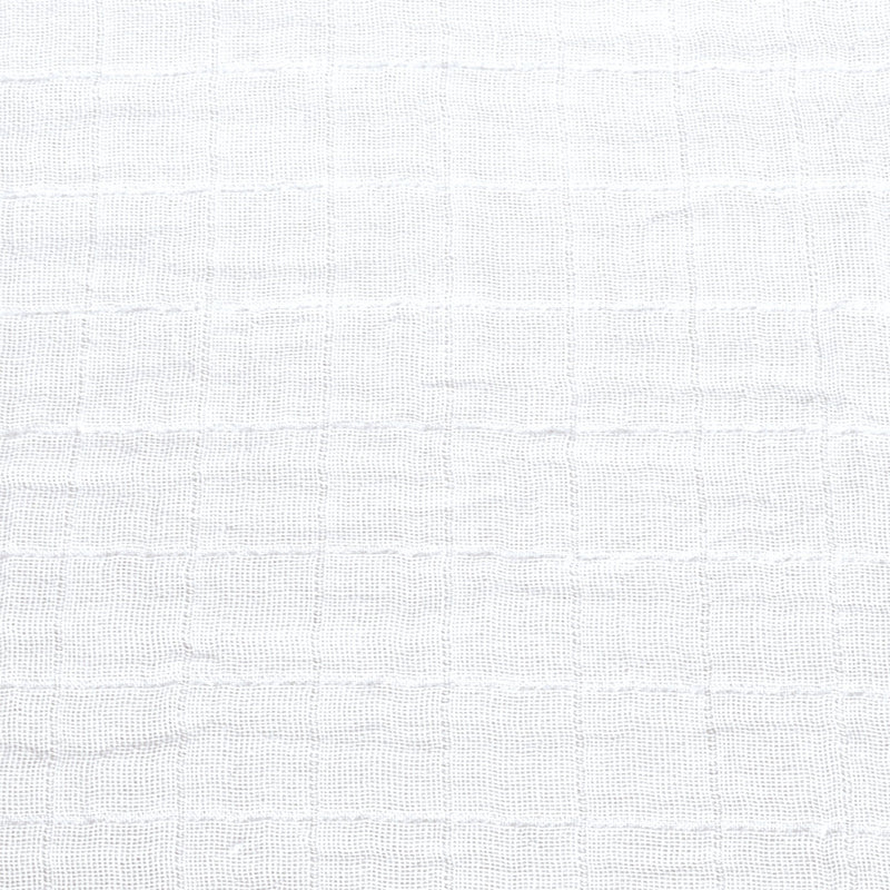 Drap contour mousseline - Blanc
