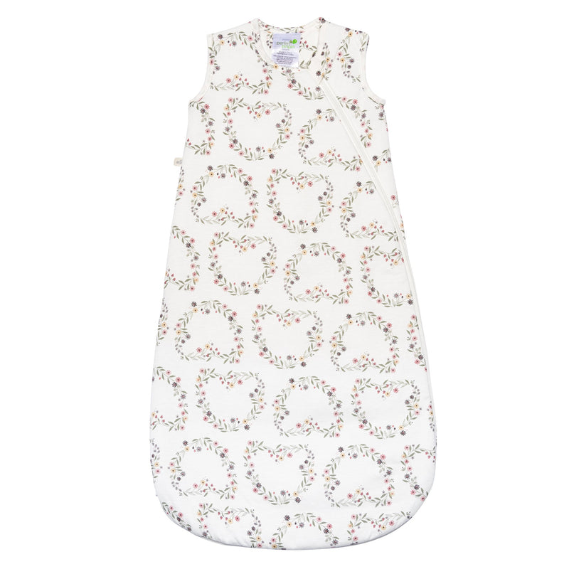 Bamboo quilted sleep bag 2.5 togs - Floral