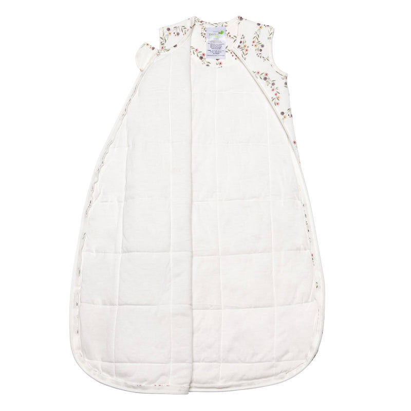 Bamboo quilted sleep bag 2.5 togs - Floral