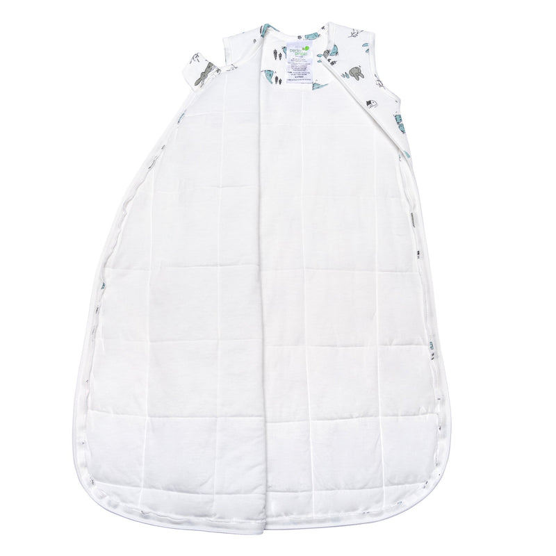 Bamboo quilted sleep bag 2.5 togs - Floral