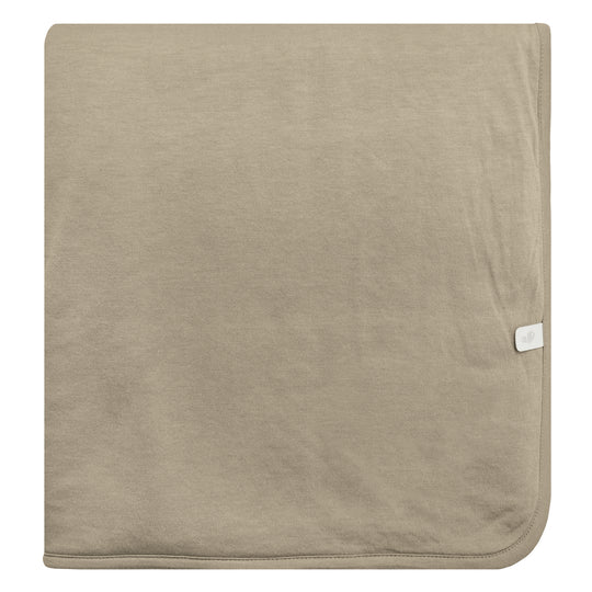 Couverture en bambou - Taupe