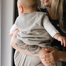 Sac de nuit matelassé en bambou - Taupe (1 tog)