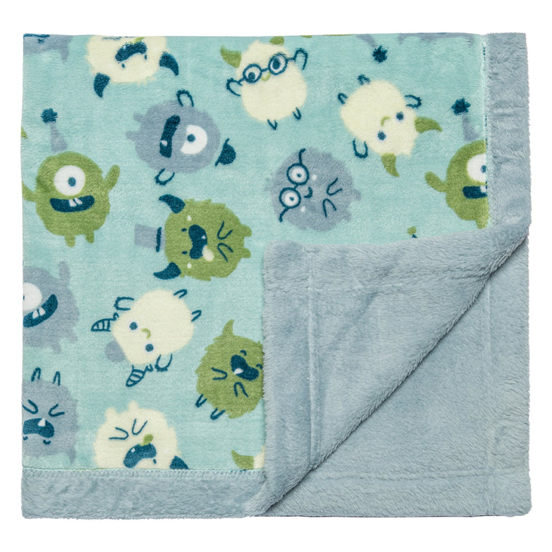 Couverture en peluche - Petits monstres
