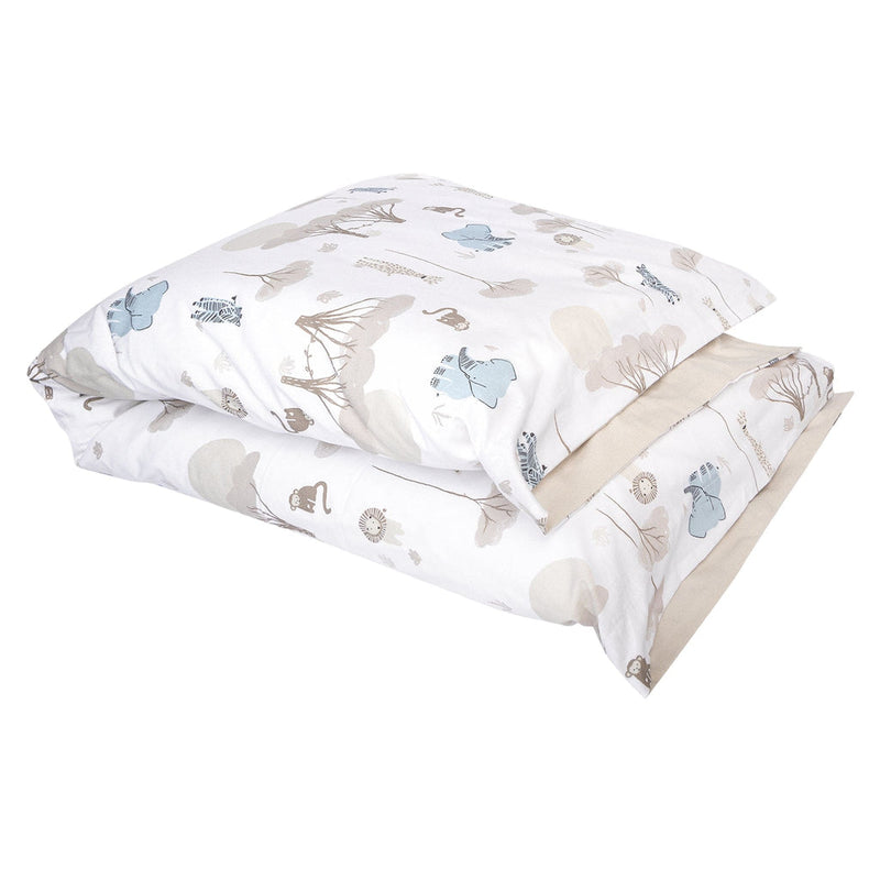 Duvet cover & insert - tropical green