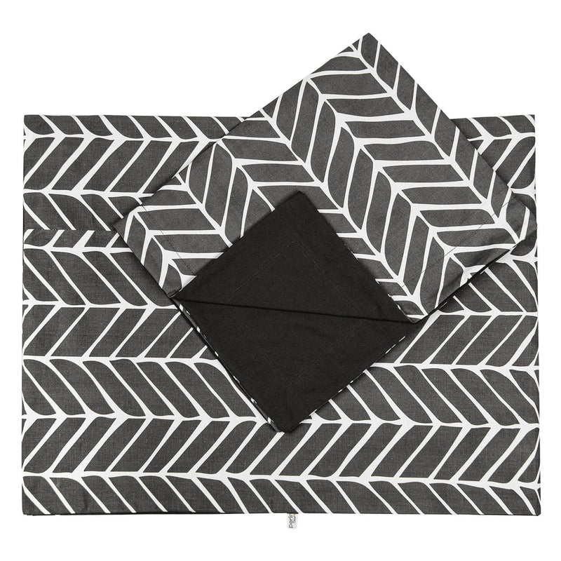 Housse de couette avec couvre oreiller - Chevron