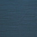 Drap contour en mousseline - Marine