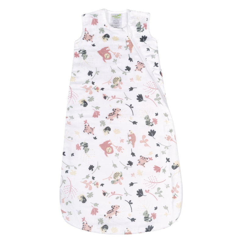 Sac de nuit 4 épaisseurs en mousseline de coton - Jungle Lotus (1.5 tog)
