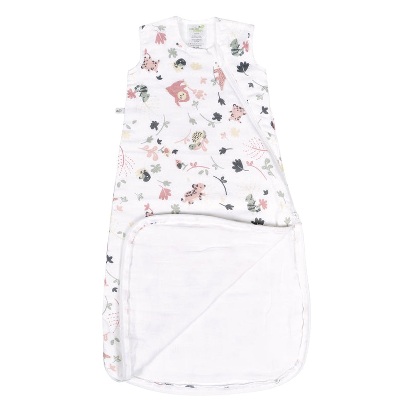 Sac de nuit 4 épaisseurs en mousseline de coton - Jungle Lotus (1.5 tog)