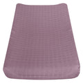 Housse pour matelas à langer en mousseline - Prune — Perlimpinpin