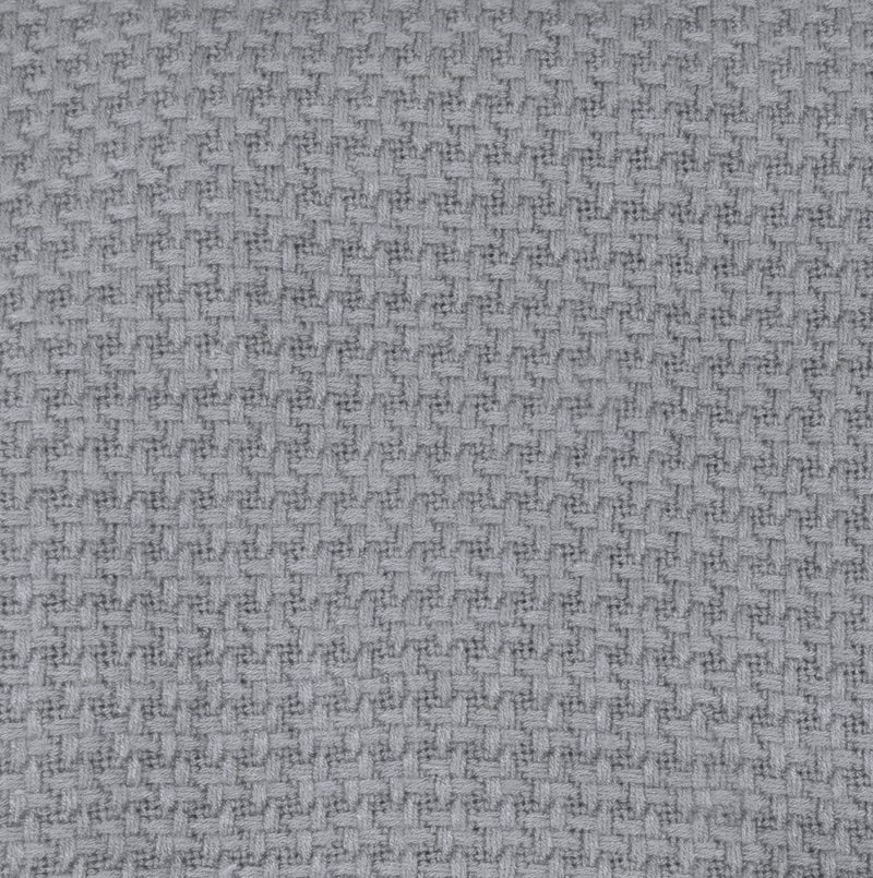 Couverture tricotée bambou - Galet