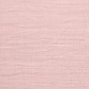 Housse pour matelas à langer en mousseline  - Rose