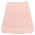 Housse pour matelas à langer en mousseline - Rose — Perlimpinpin